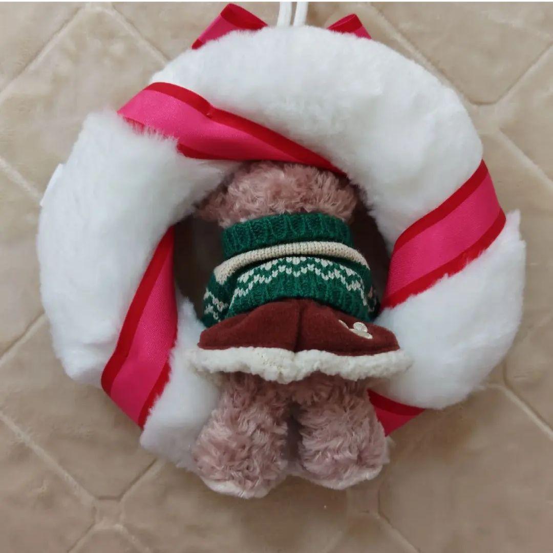 【タグ付き】クリスマスリース ダッフィー シェリーメイ ジェラトーニ ステラルー