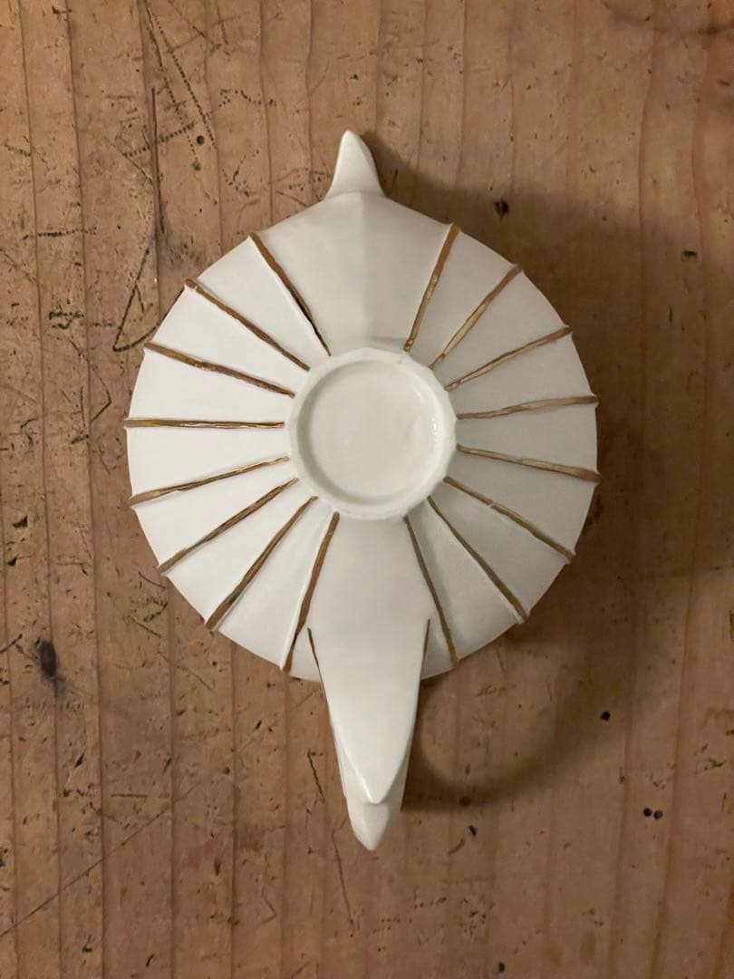 k*o様 伊藤剛俊　ポット　金彩