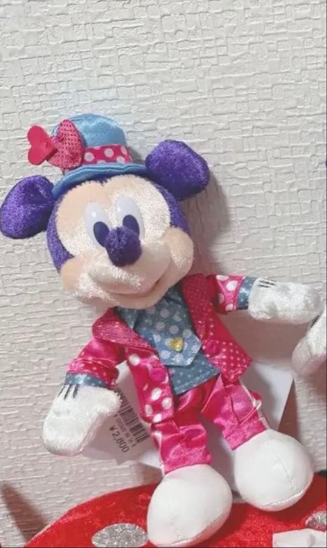 ミニー　ミッキー　ぬいば　ぬいぐるみ　パルパル　ファンダーランド コレクション パルパルーザ ファンダーランド ミニーちゃん ミッキー