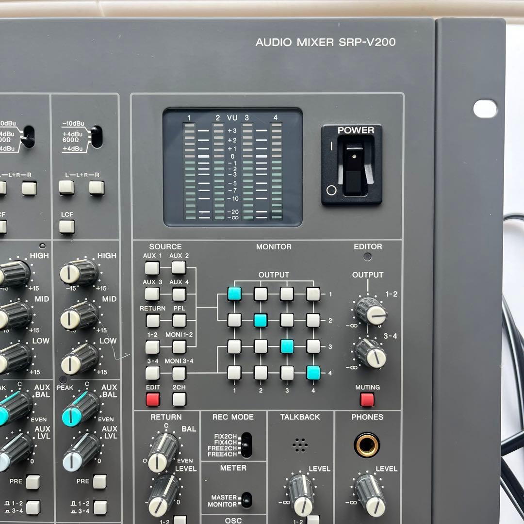 SONY オーディオミキサー SRP-V200