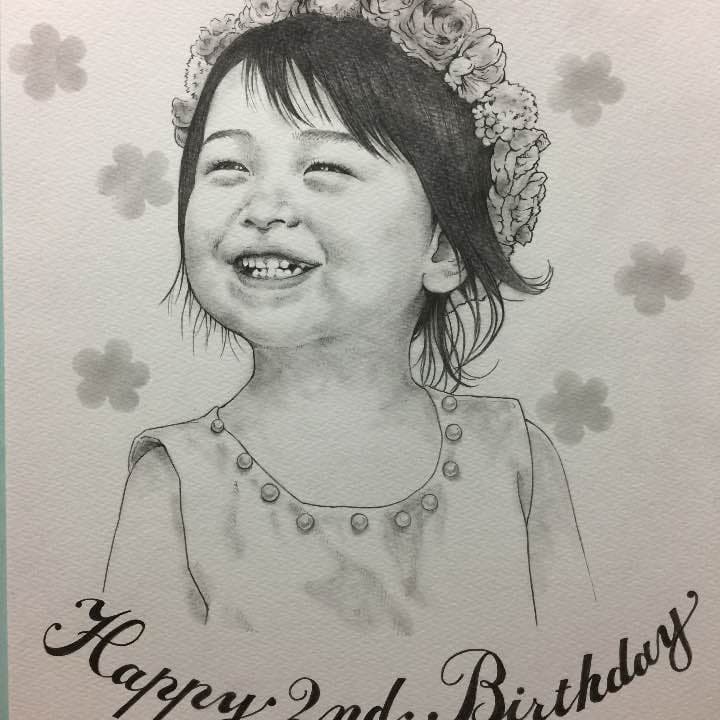 似顔絵イラストオーダーsample☆