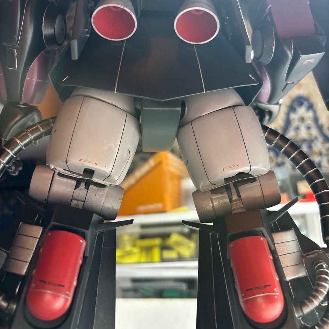 W*1様 ジャンク 旧キット1/60高機動型ザクⅡ 全塗装