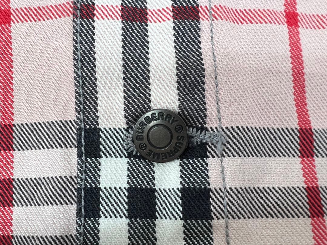 Supreme×BURBERRY LONDONENGLANDトラッカージャケット