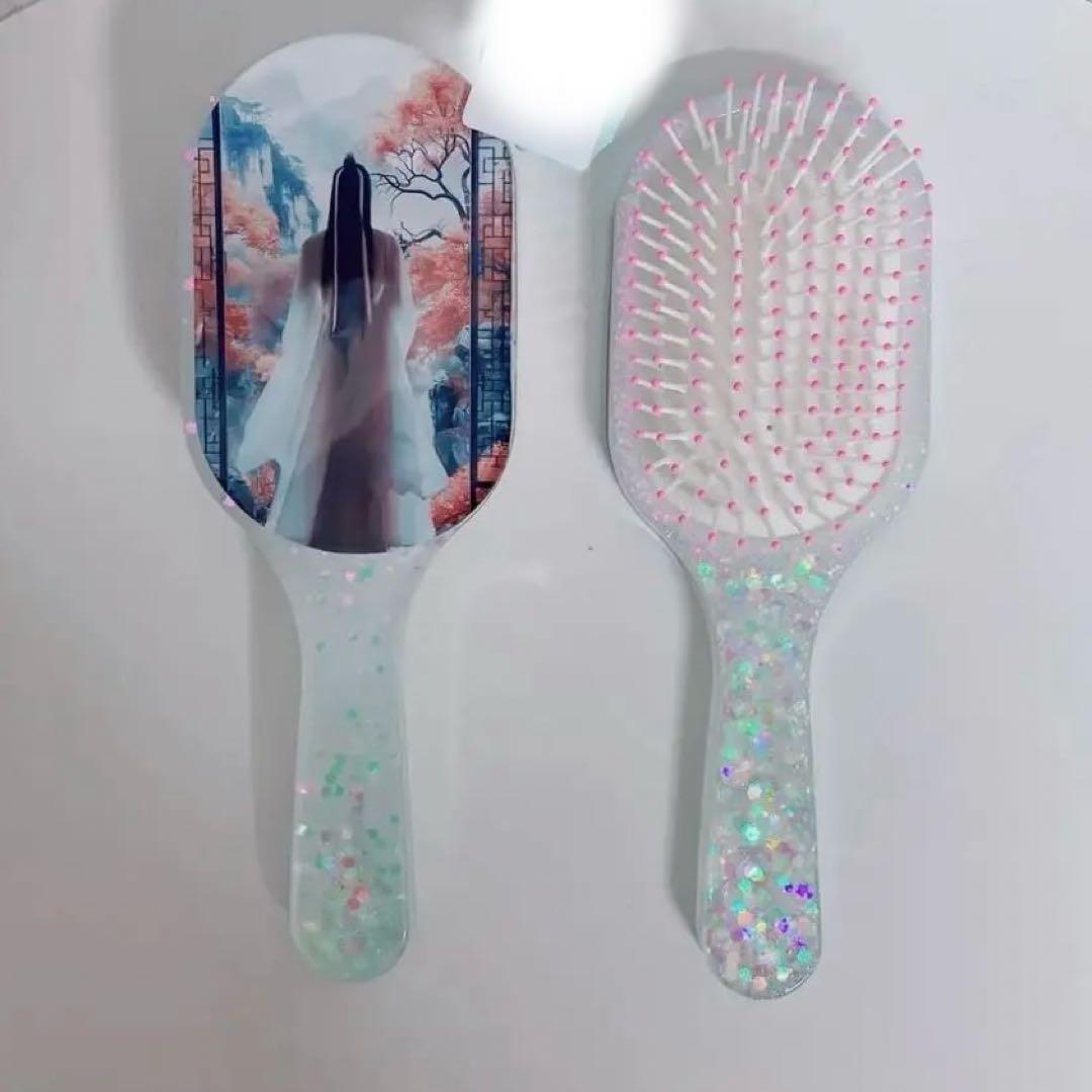 肖戦 超大レジンエアークッション付きヘアブラシ　10点セット❣️確認用0105