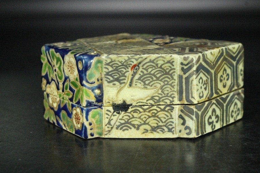 古清水 香合 仁清 在印 10cmx7cm 時代 茶道具 旧家蔵出 - メルカリ