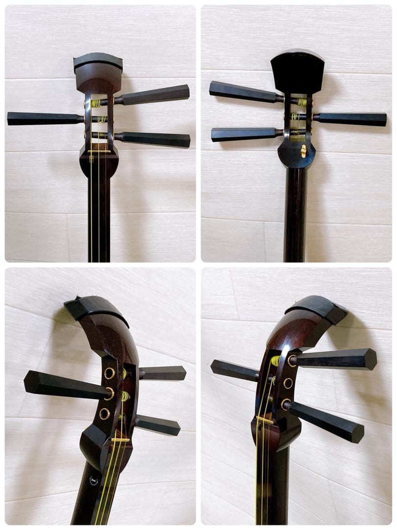 篠笛 三本調子 古典調 燻し 拭き漆 横笛（ブラック/黒色系）の通販 36