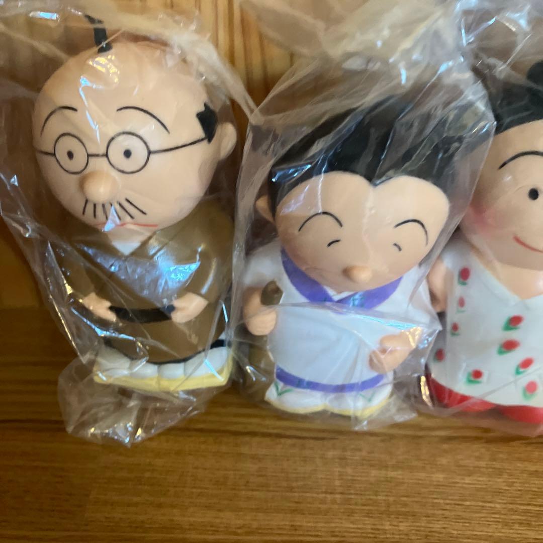 サザエさん一家 ソフビ人形貯金箱 - メルカリ