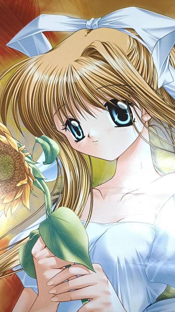 ☆当時物☆ AIR エアー 神尾観鈴 メタリックポスター No.2 樋上いたる