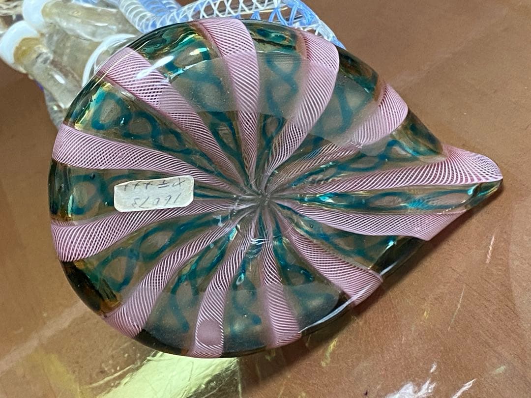 ♦️珍物レア物ムラーノ島 ムラーノグラス マリア像人形 イタリア