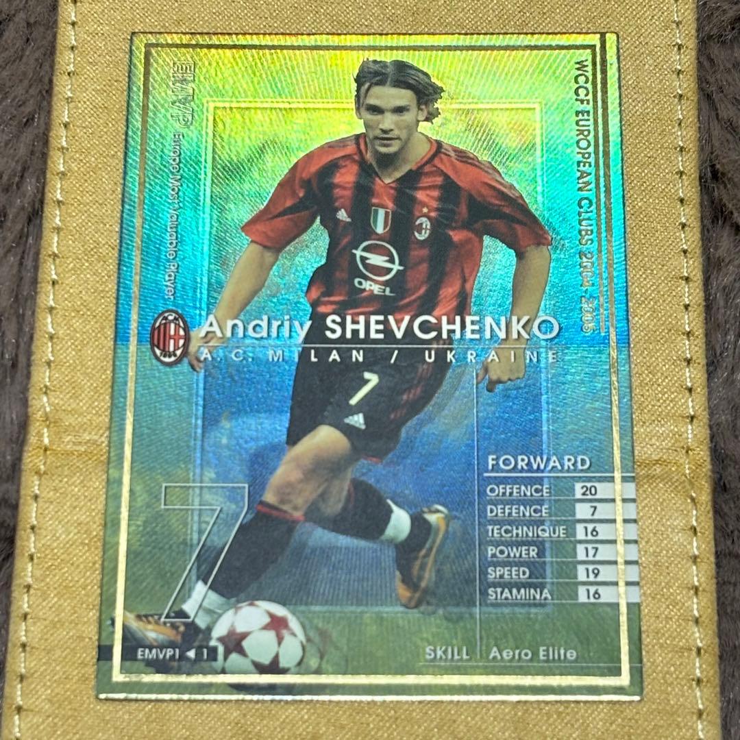 ☆WCCF 美品 2004-05 EMVP シェフチェンコ 閃光のトップガン☆ WCCF 04-05