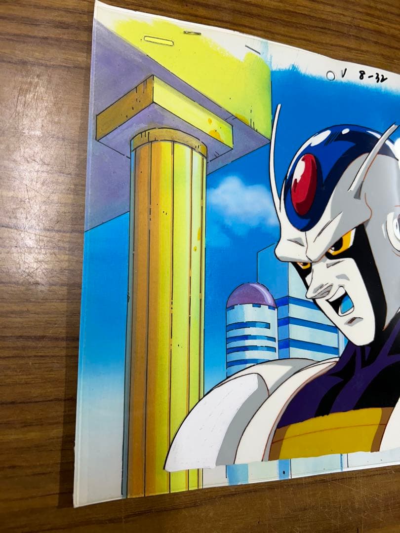 【激レア】貯金戦士 キャッシュマン　鳥山明　セル画　　イラスト　設定資料