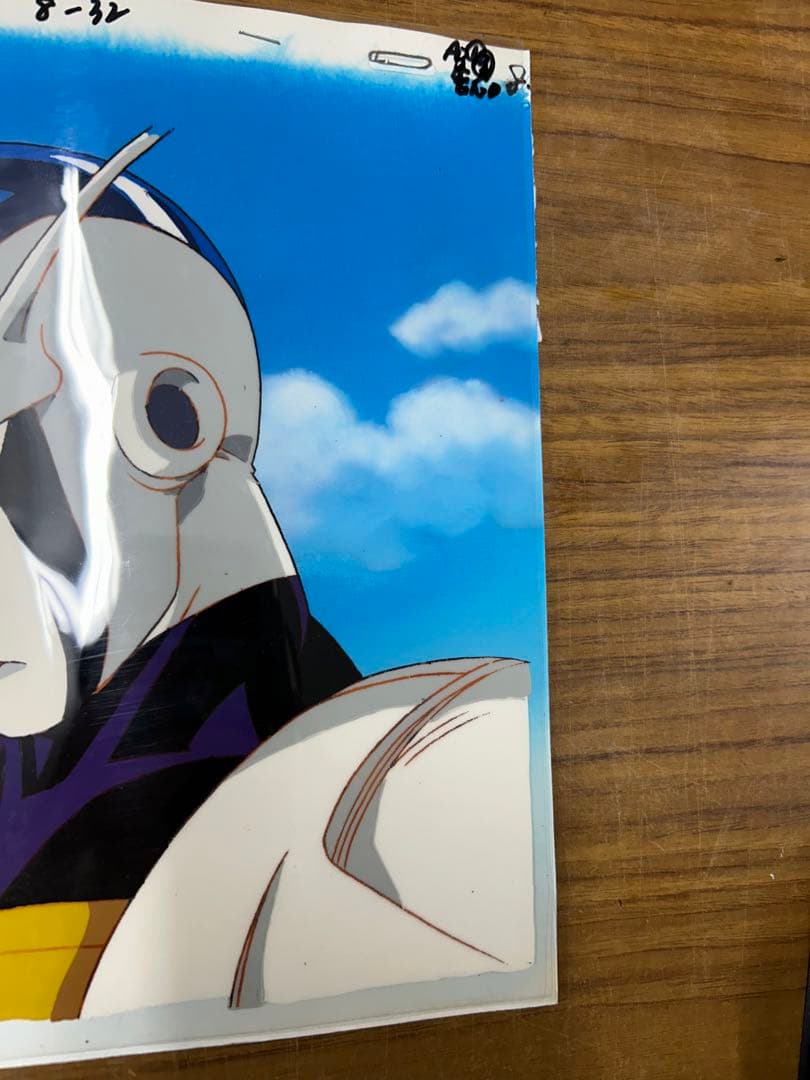 【激レア】貯金戦士 キャッシュマン　鳥山明　セル画　　イラスト　設定資料