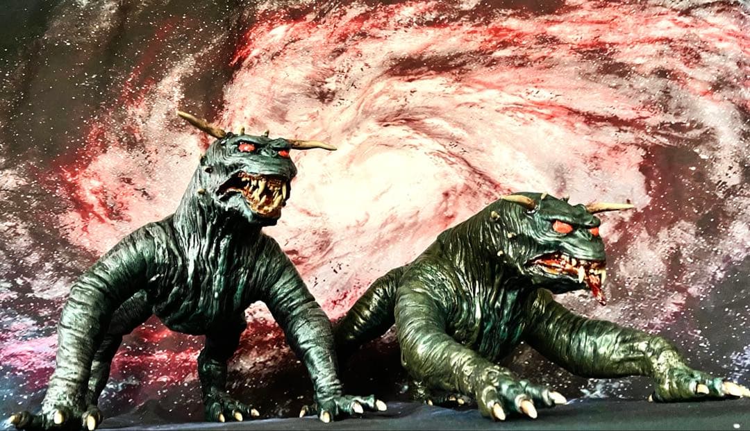 ゴーストバスターズテラードッグ門の神ズール&鍵の神ヴィンツ完成品2種ツクダホビー