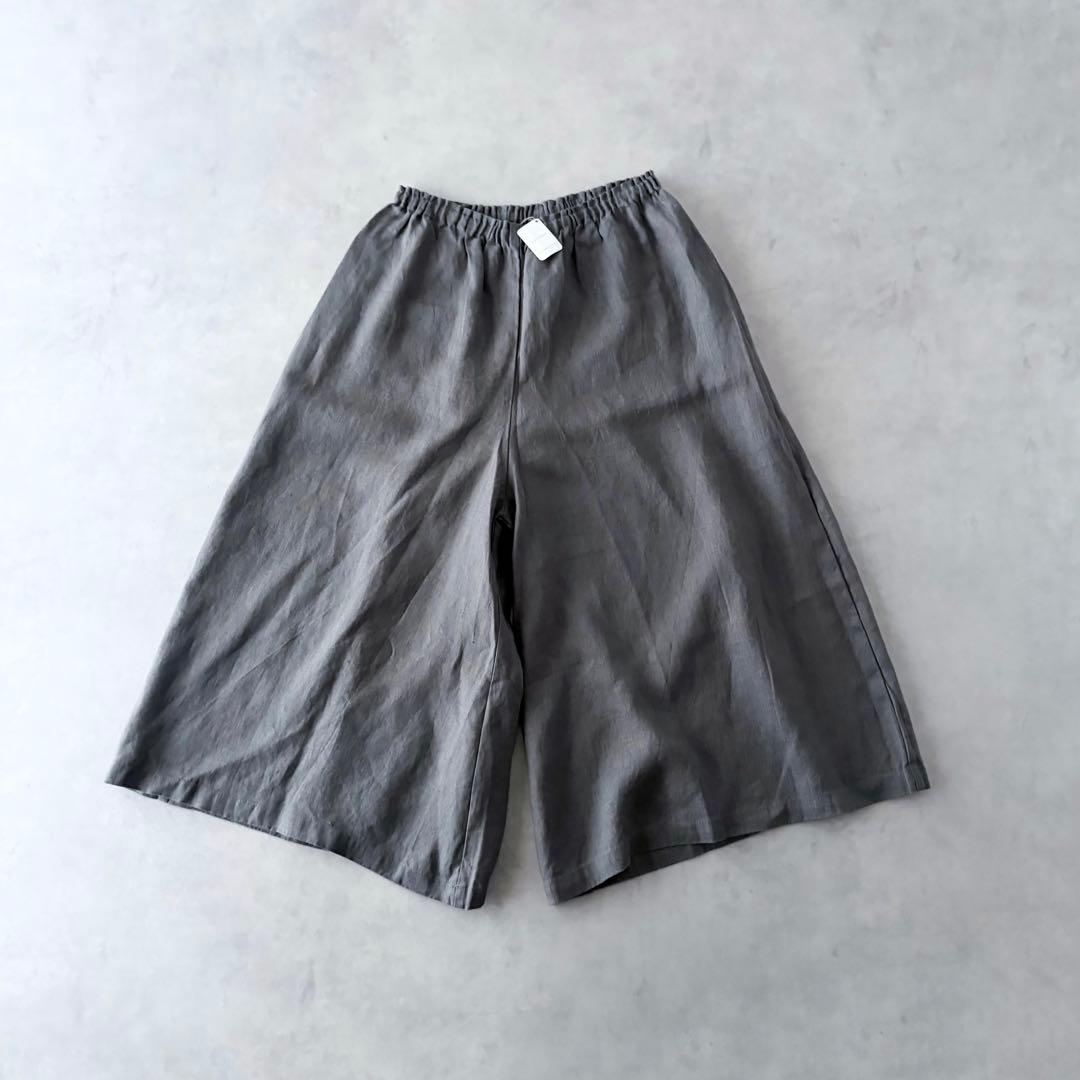 新品　フォグリネンワーク　麻100%　ガウチョパンツ　ワイド　ひざ下丈 楽天市場】【セール20%OFF】fog linen work フォグリネンワーク