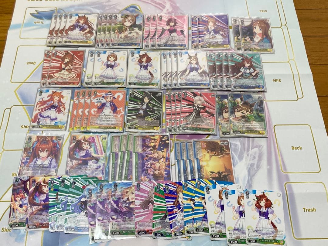 ヴァイスシュヴァルツ ウマ娘 デッキ 調整パーツ付き M109171