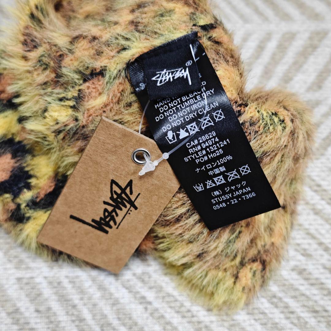stussy SKULLCAP LEOPARD レオパード ビーニー Stussy ヒョウ柄