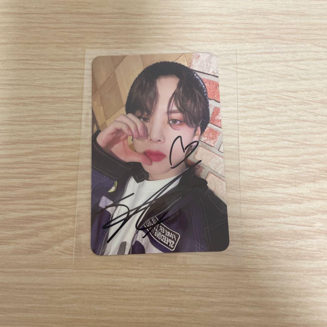 WEi デヒョン 直筆サイントレカ - メルカリ