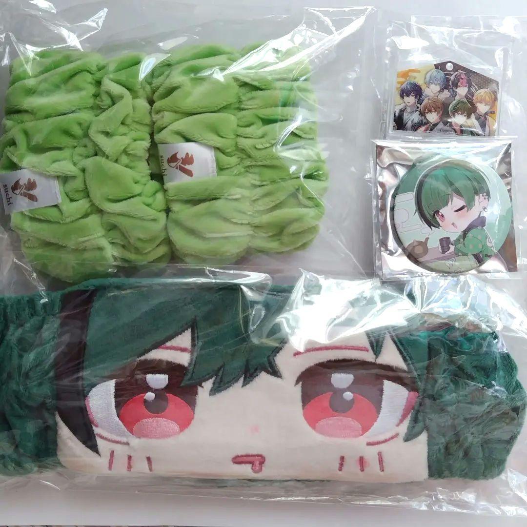 シクフォニ ヘアバンド リストバンドセット 缶バッジ すち 絵馬風