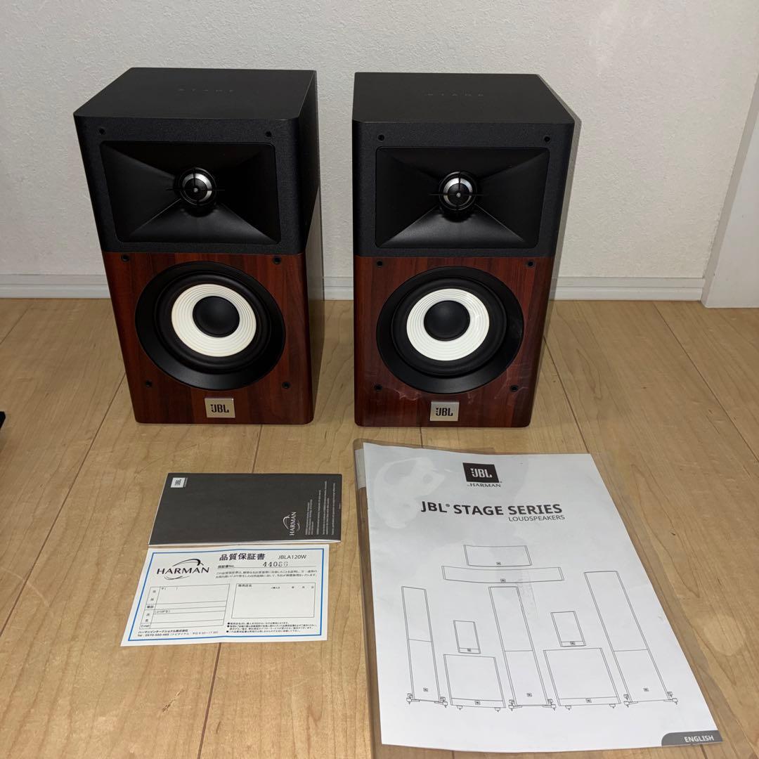 美品 JBL STAGE A120 ブックシェルフスピーカー - メルカリ