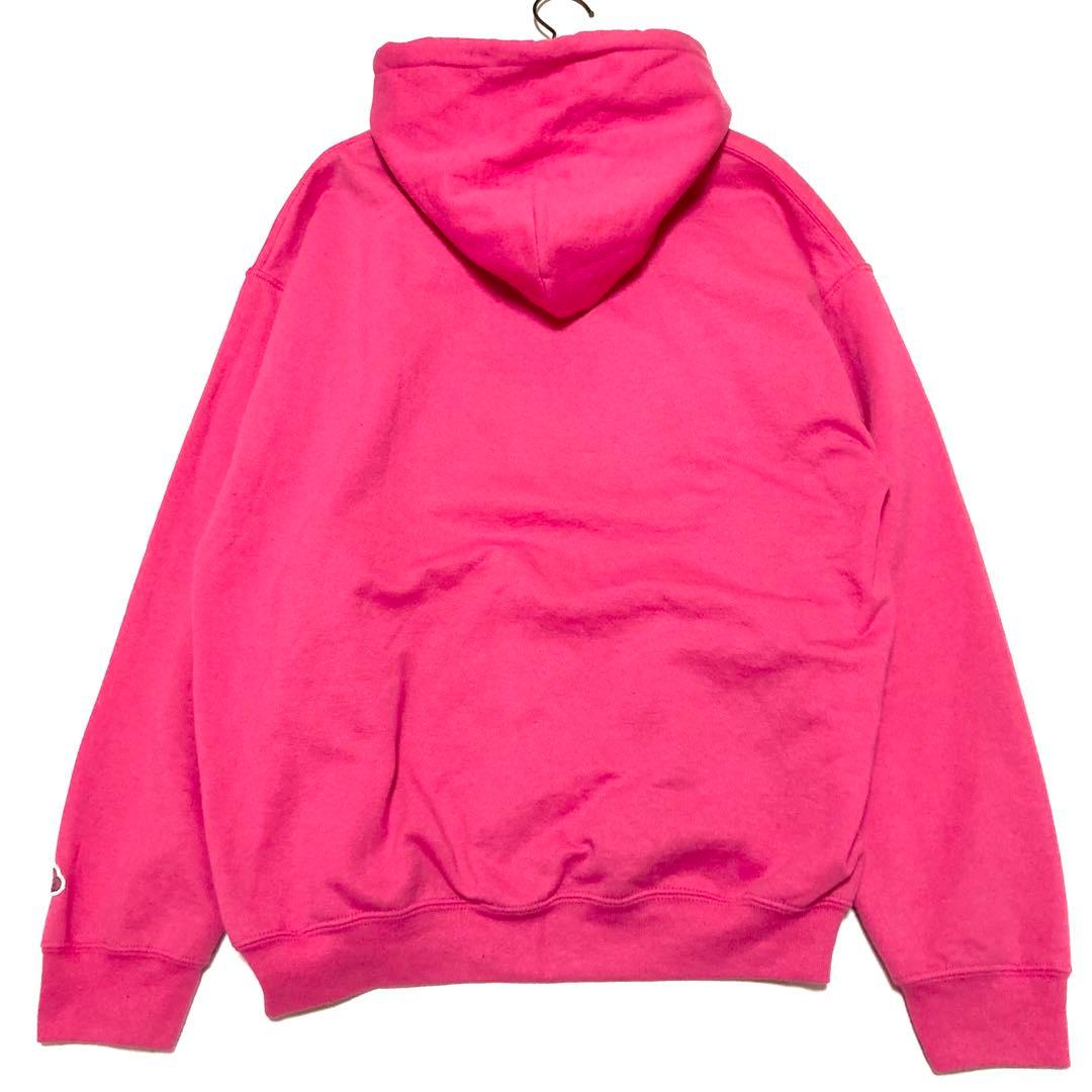 FR2 春兎性欲 えっちロゴ プルオーバーパーカー 限定品 ピンク M ワッペン