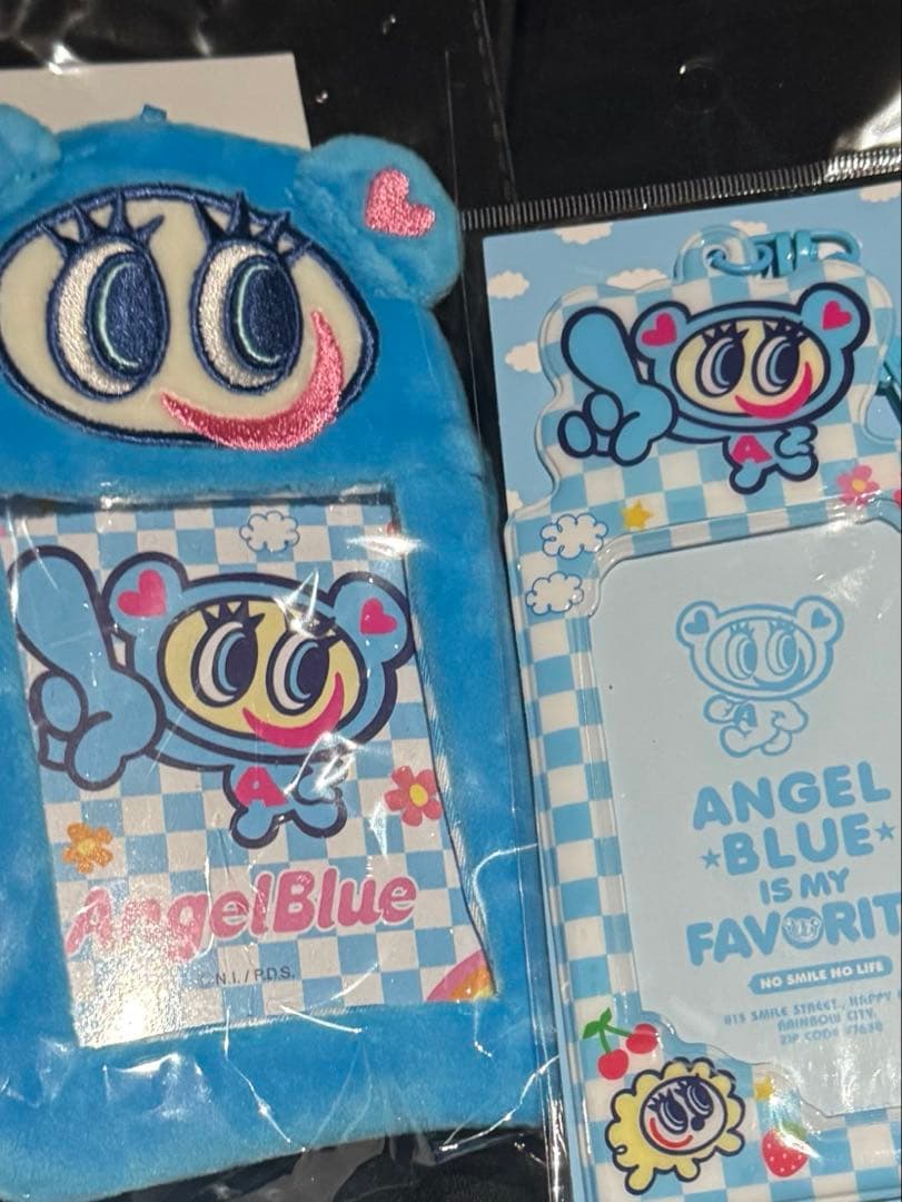 エンジェルブルー トレカケース】トレカケース 紫色 ピンクブルー ドア