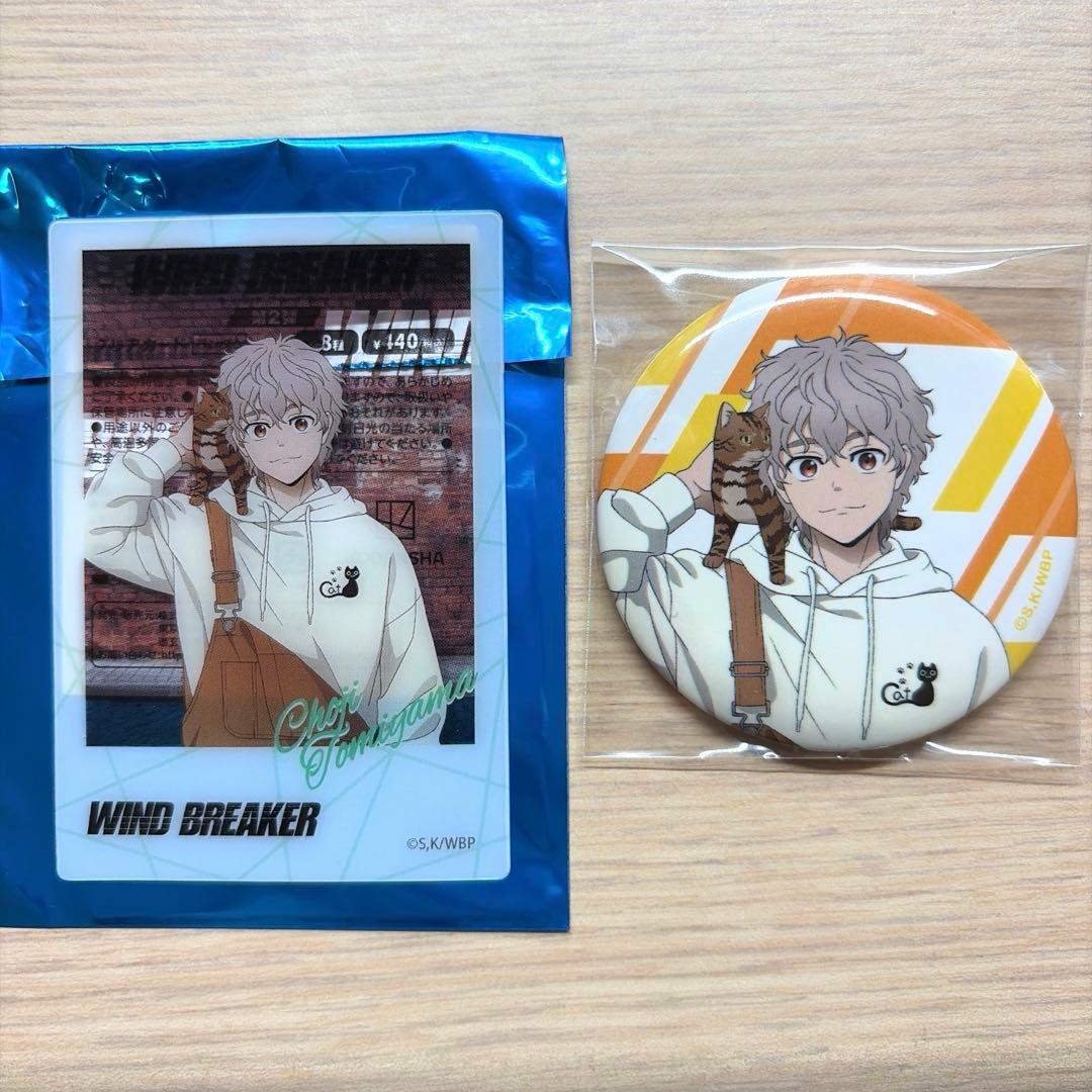 WIND BREAKER 缶バッジ クリアカード 兎耳山丁子 - メルカリ