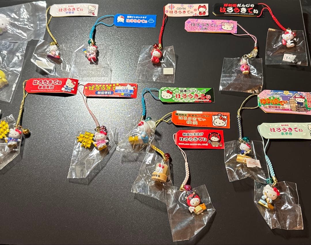 はろうきてぃ ご当地キティ Kitty ストラップ サンリオ　限定　まとめて