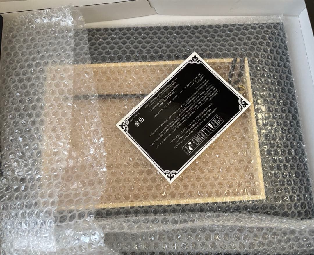 ［NO1］シリアルナンバー01 白昼夢の青写真メタライズアートCASE-3