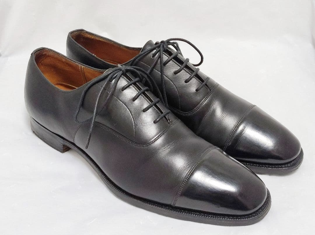 church's 旧チャーチ ストレートチップ 内羽根 革靴 10D 3都市