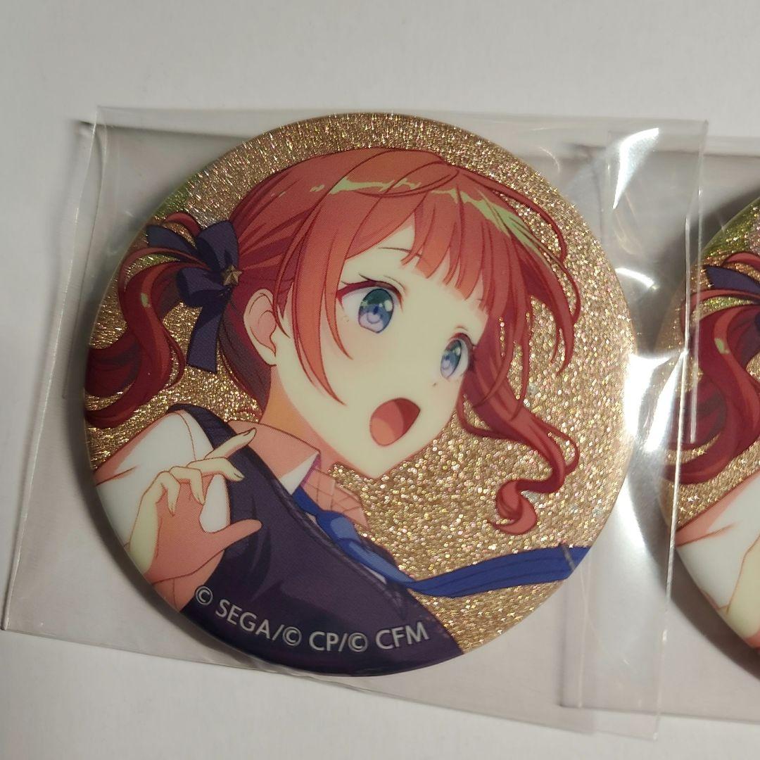 プロセカ 44c 望月穂波 グリッター缶バッジイベントイラスト