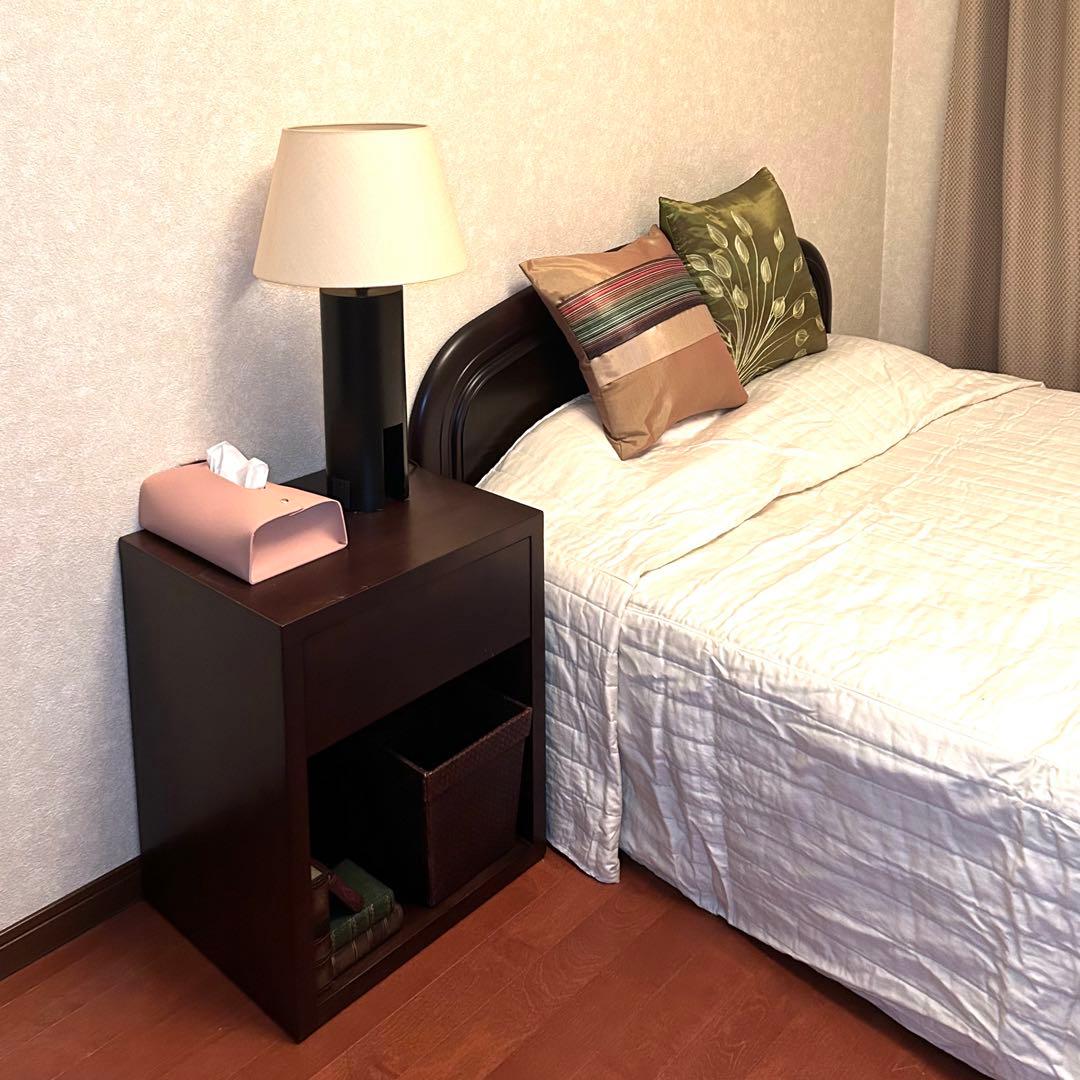 SIMMONSシモンズ ナイトテーブル［ダークブラウン］