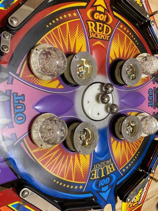 セール中！スピンフィーバー センター抽選機 鉄球付き