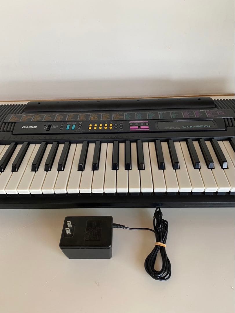 動作品 CASIO CTK-520L キーボード 電子ピアノ 送料無料