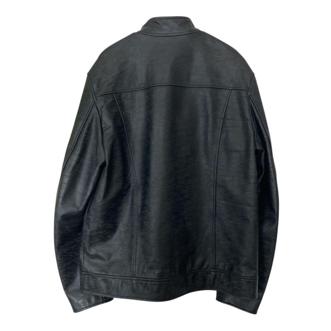 MEN´S BIGI】メンズビギ 本革 牛革 シングルライダース