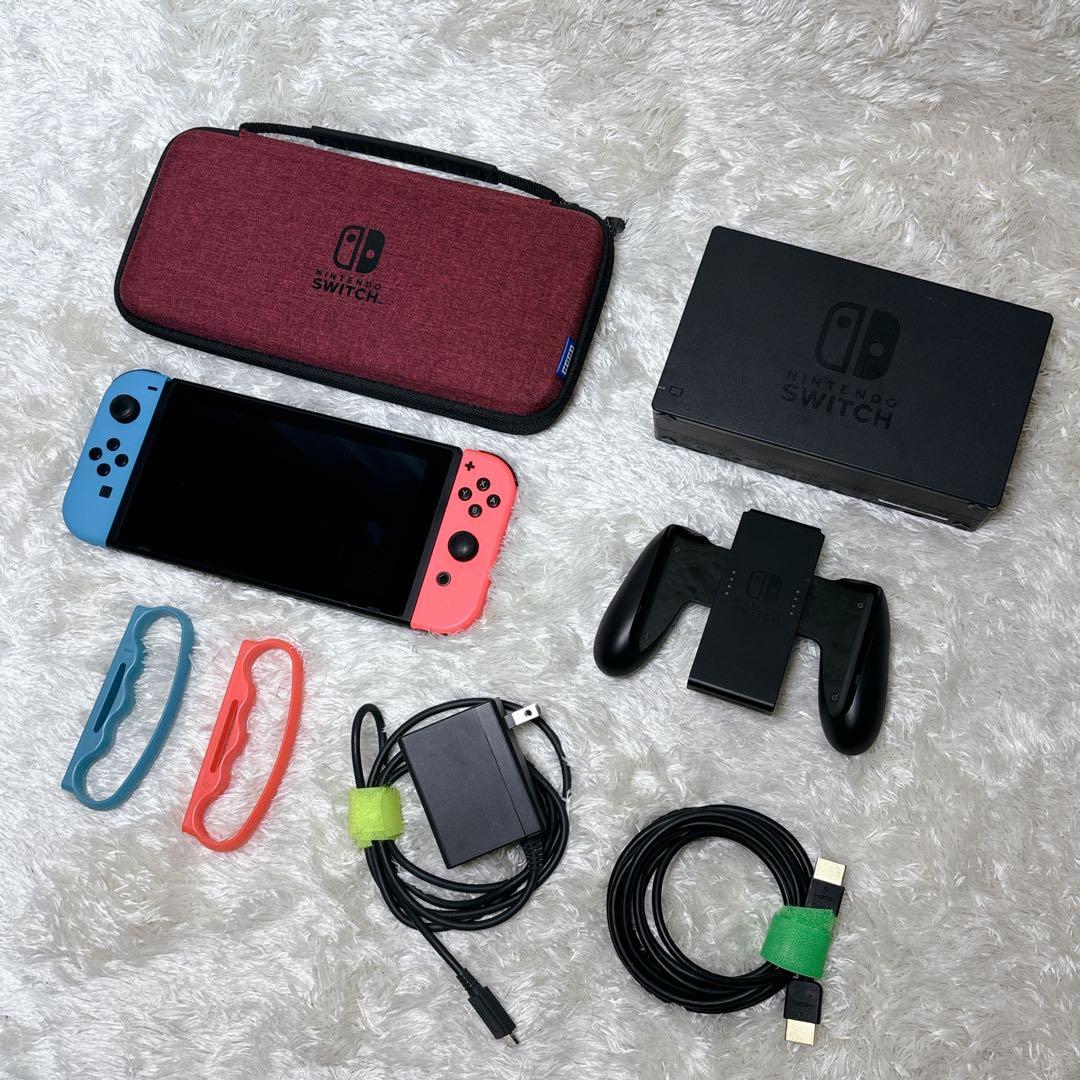 Nintendo Switch 本体 付属品 収納ケース付き