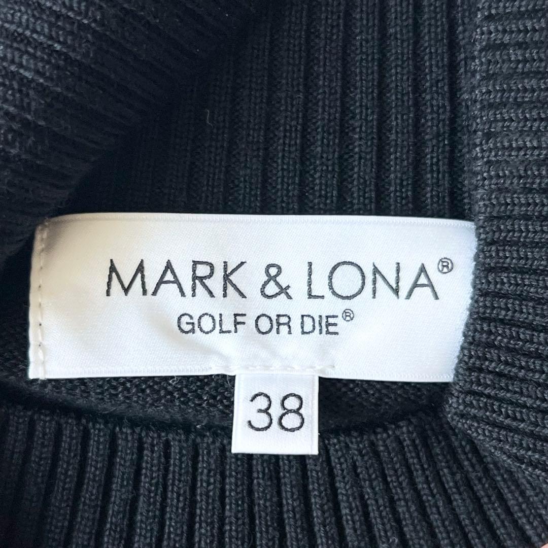 3202【美品】マークアンドロナ　タートルネックニット　ブランクスカル　23AW