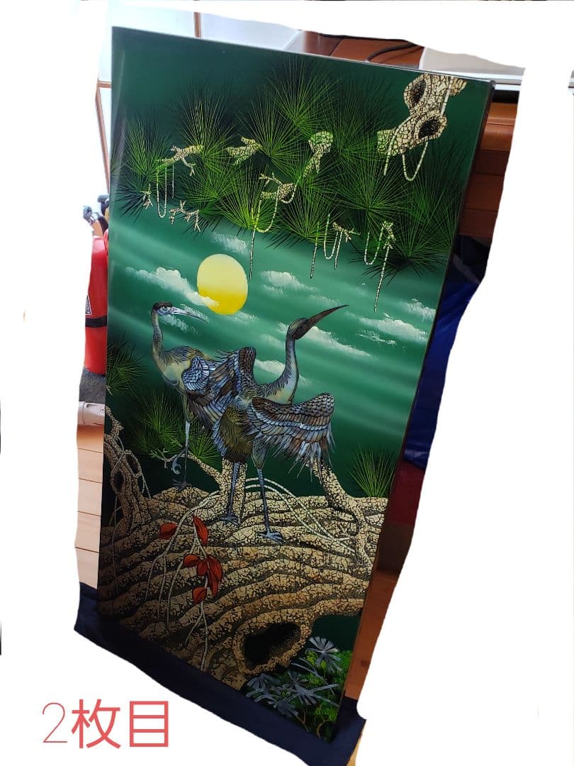 ため息の出る程綺麗です。工芸アート(精密アート作品)表面クリアー塗装仕上