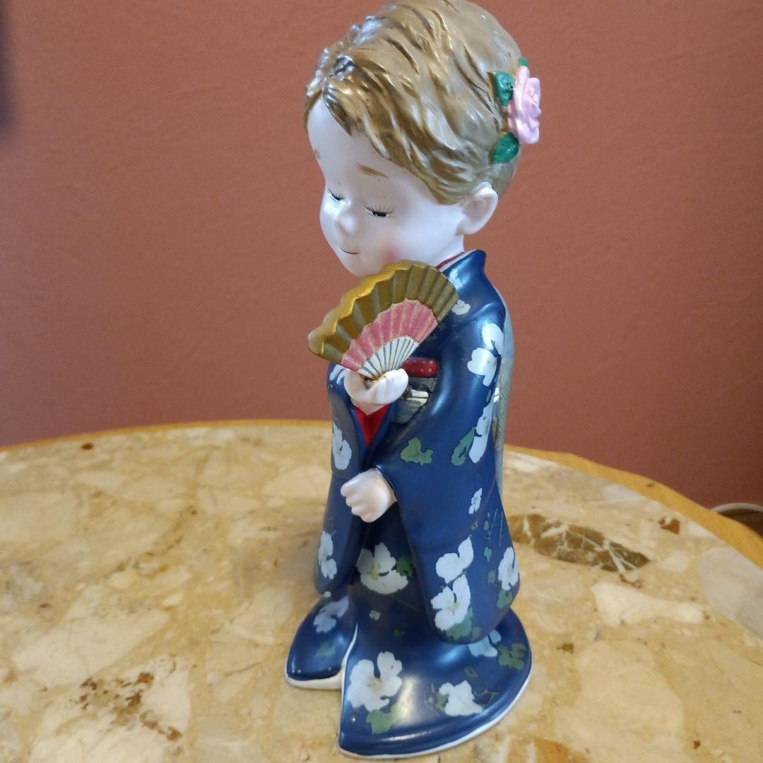 高島屋 舞子姿のローズちゃん・竹内栖鳳作『アレ夕立に』モティーフ