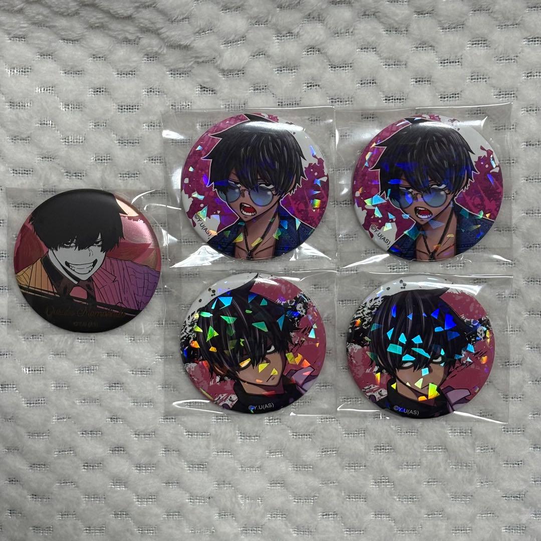 桃源暗鬼 桃角桜介 缶バッジ - メルカリ