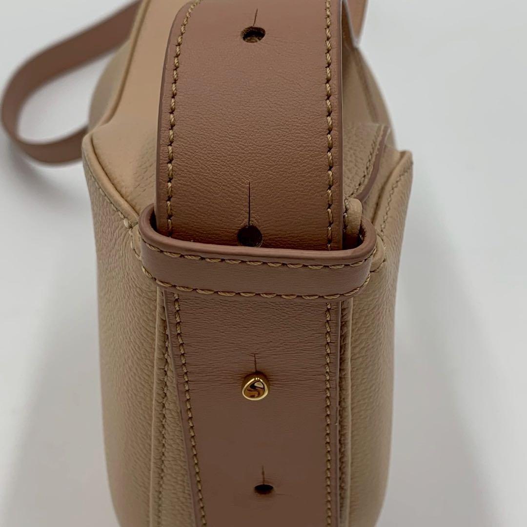 極美品 廃盤完売品 ポレーヌ トンカ 希少色 ショルダーバッグ バゲットバッグ