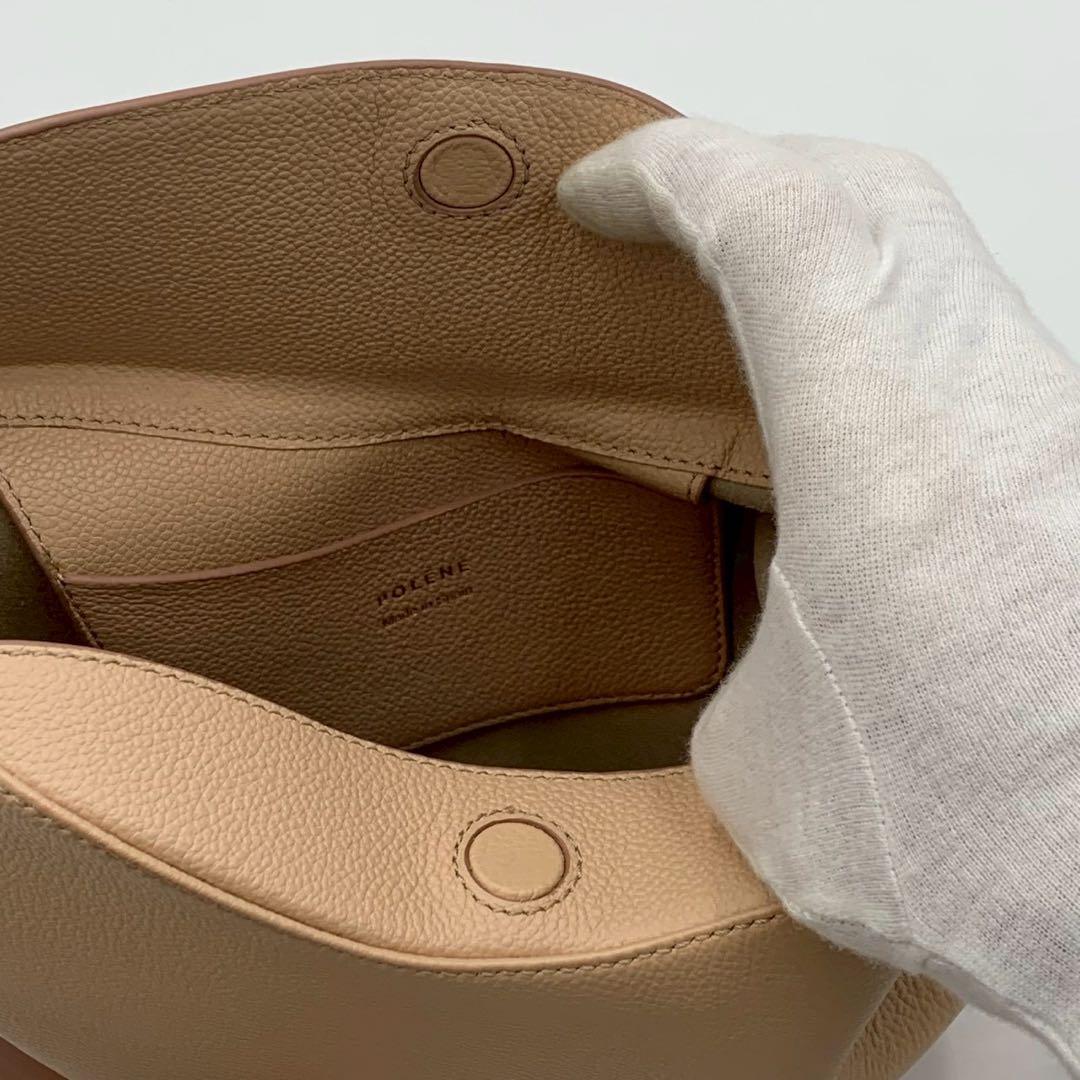 極美品 廃盤完売品 ポレーヌ トンカ 希少色 ショルダーバッグ バゲットバッグ