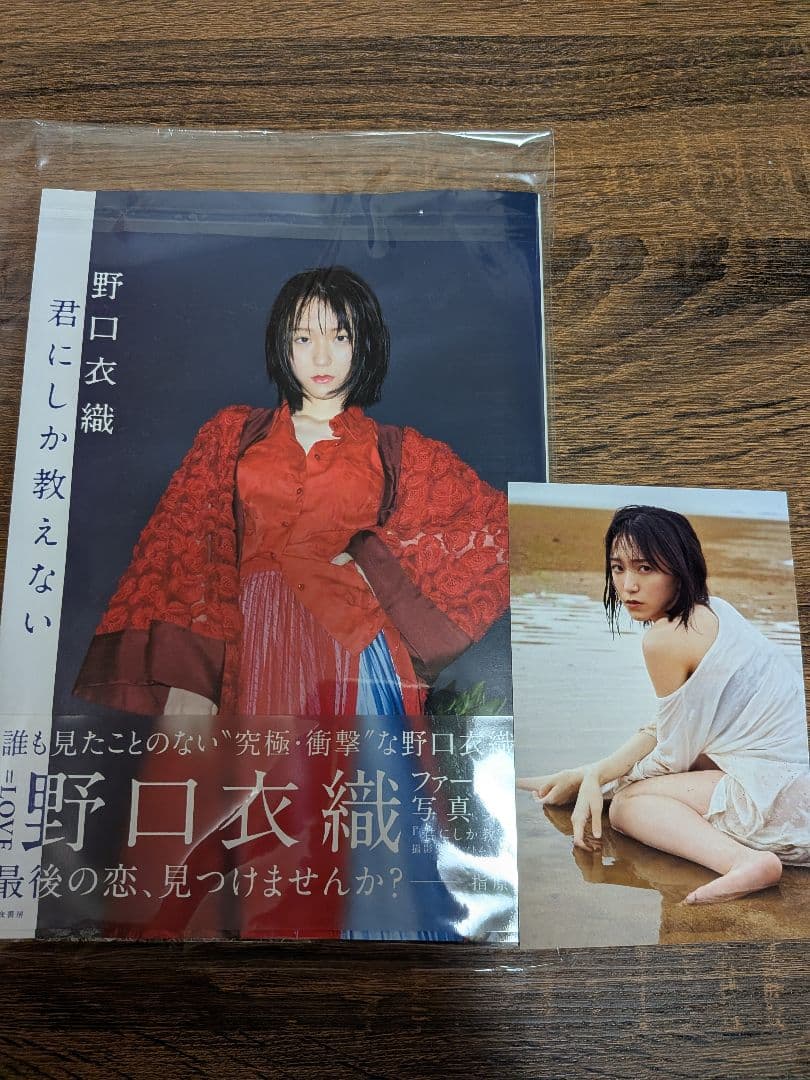 LOVE 野口衣織1st写真集 『君にしか教えない』 セブンネット限定版 君