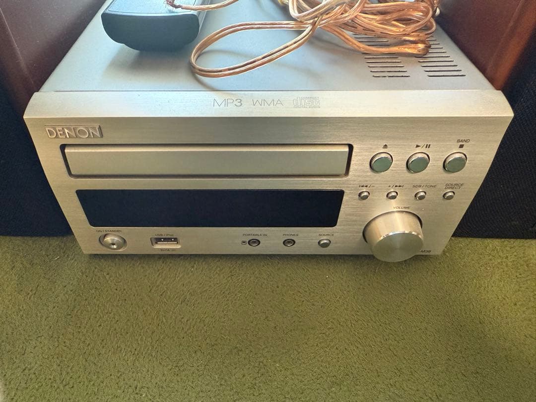 DENON ミニコンポ RCD-M38 ペアスピーカーSC-M37