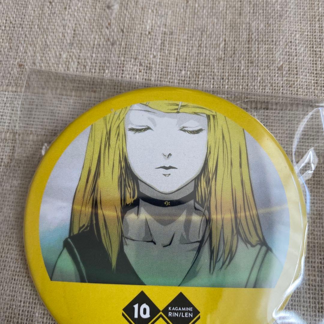 匿名配送 VOCALOID 炉心融解 MV イラスト 鏡音リン 缶バッジ