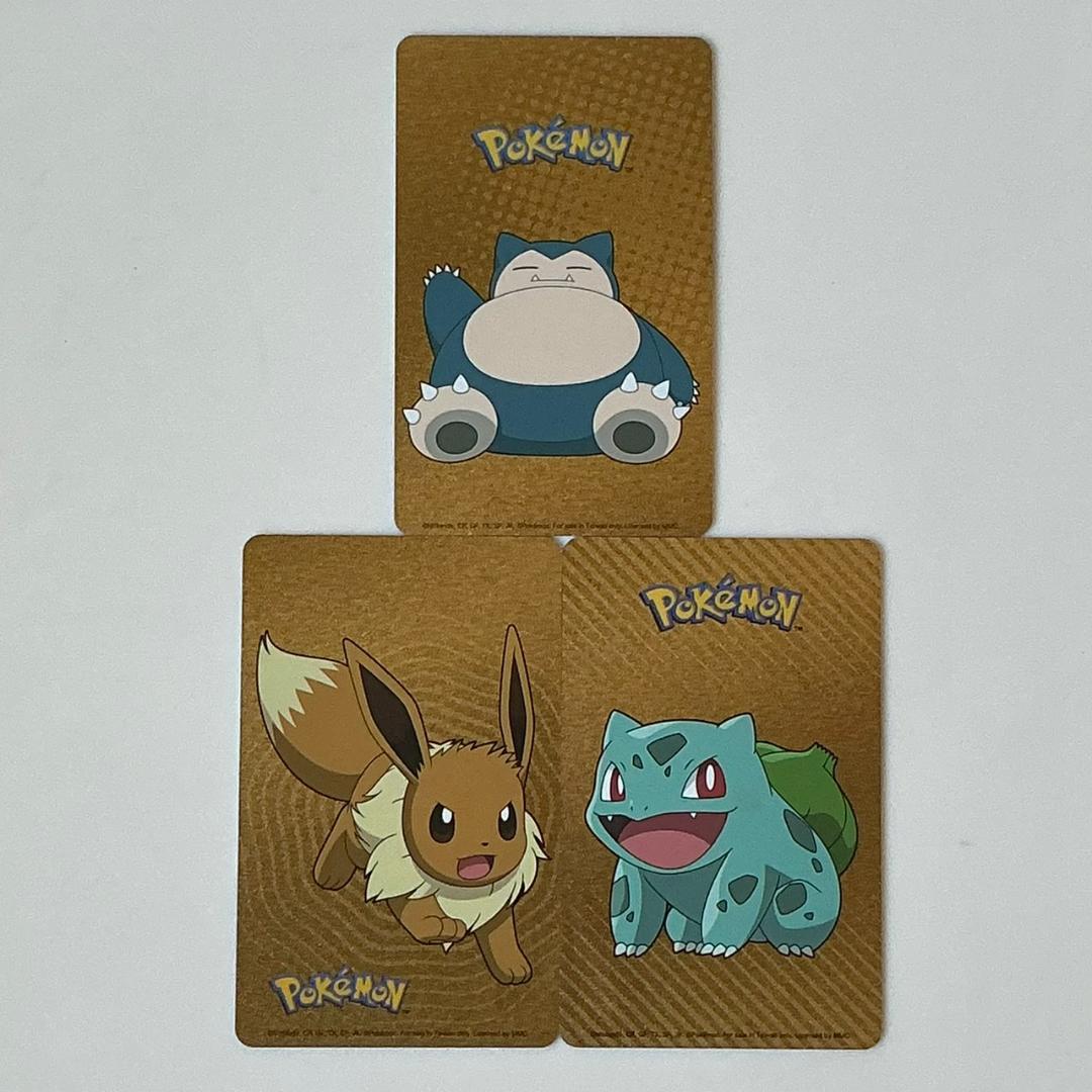 絶版 台湾 悠遊カード 交通icカード カビゴン イーブイ フシギダネ