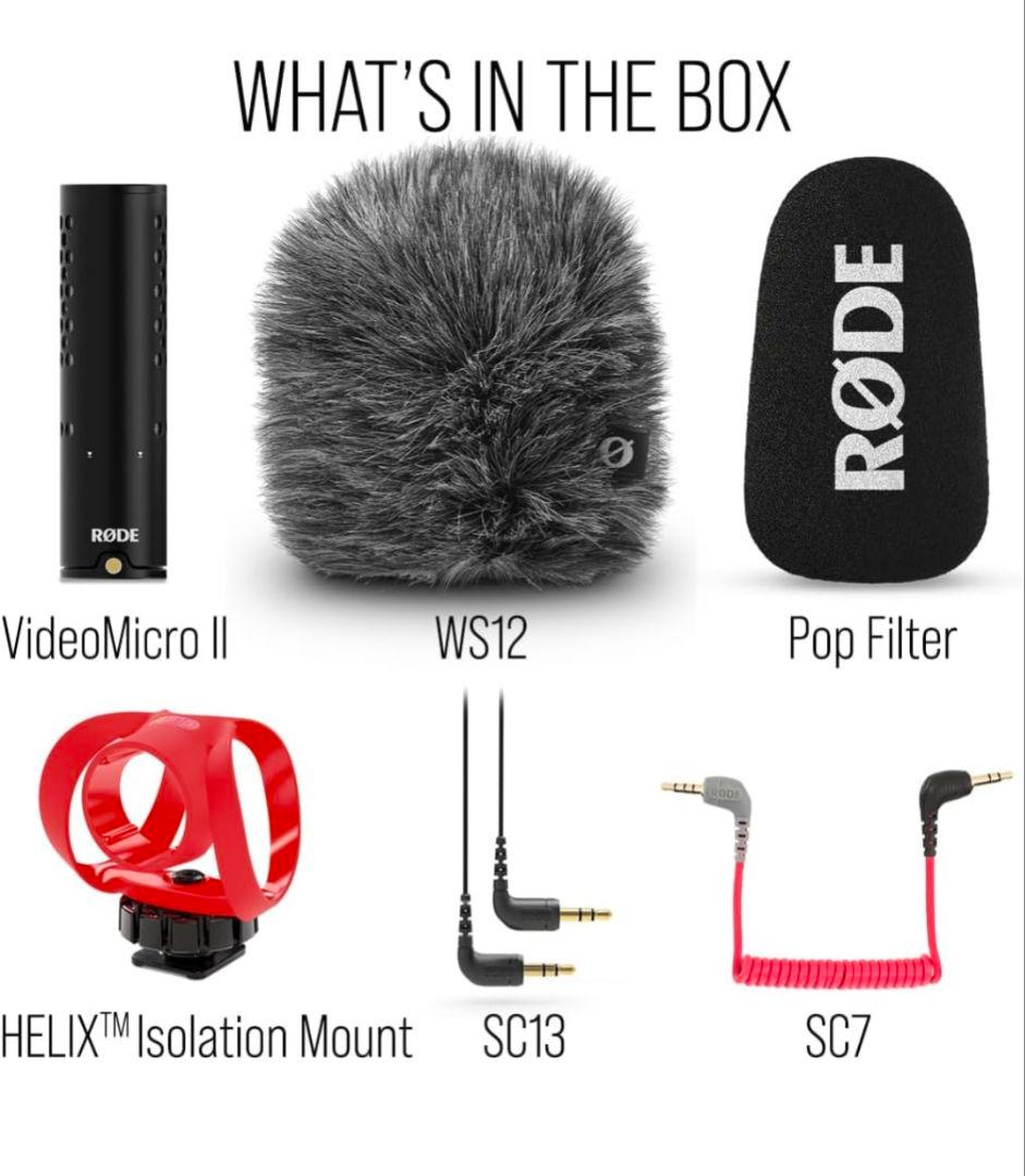RODE Microphones ロードマイクロフォンズ ビデオマイクロII