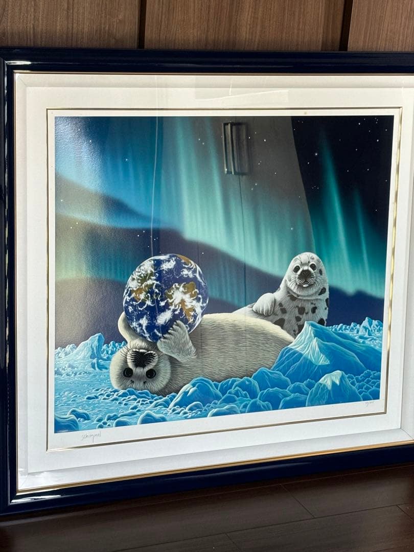 天野喜孝 月影の騎士 リトグラフ 限定50 本物 レア 検品済み アート FF