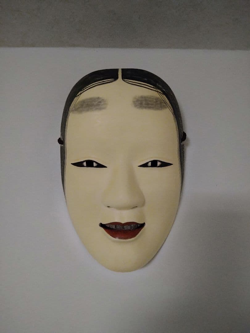 能面】 増女木製