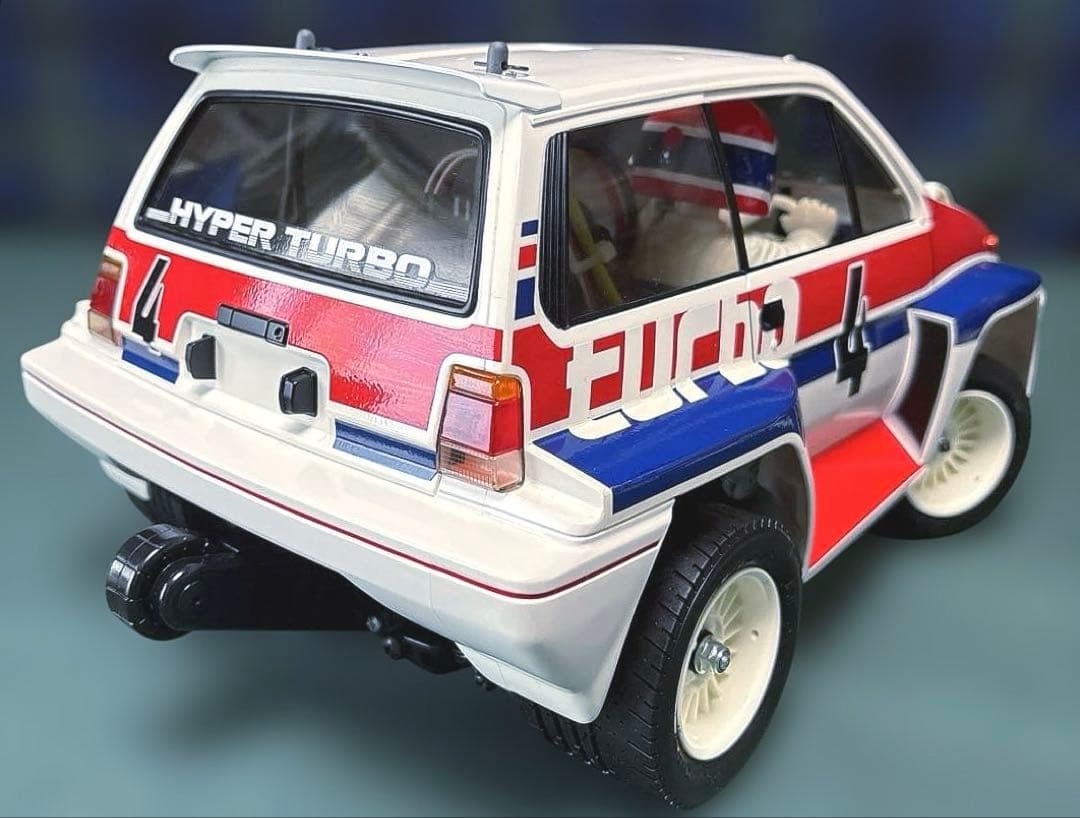 タミヤ1/10RC Honda シティターボ XBラジコン完成品
