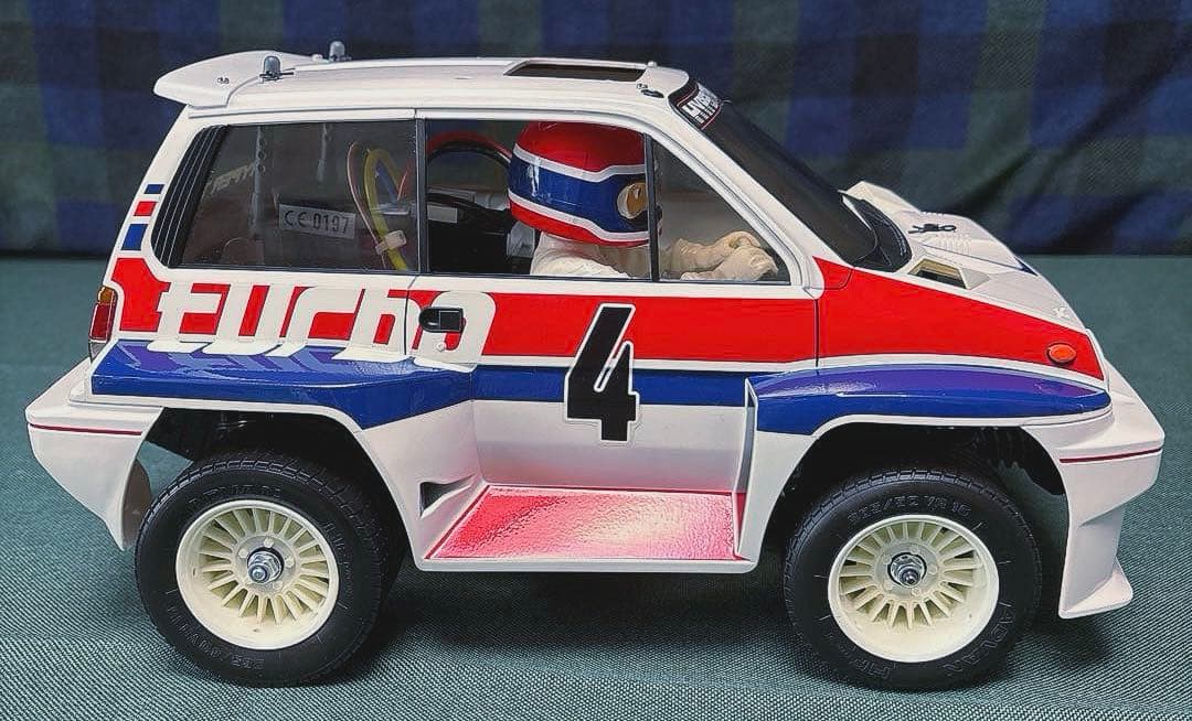 タミヤ1/10RC Honda シティターボ XBラジコン完成品
